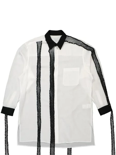 Cămașă Yohji Yamamoto de in alb