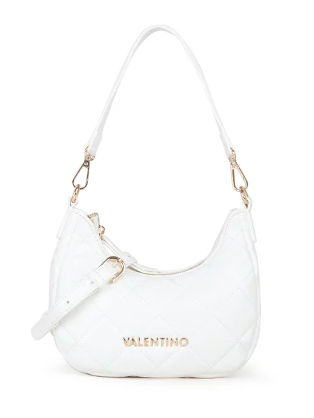 Ročna torba Valentino Ocarina bela