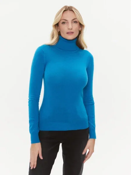 Marella Bluză cu gât Incom turcoaz