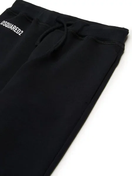 Spodnie dziecięce Dsquared2 czarne