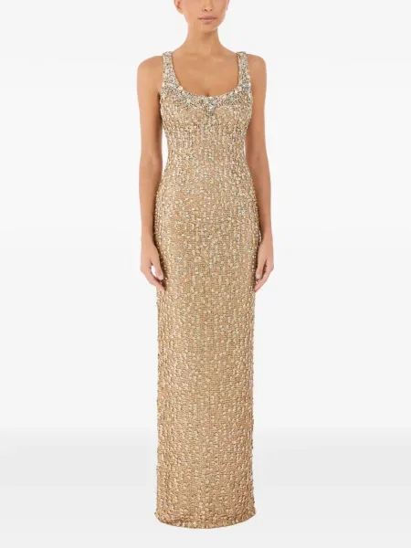 Rochie maxi Jenny Packham cu paiete de costum
