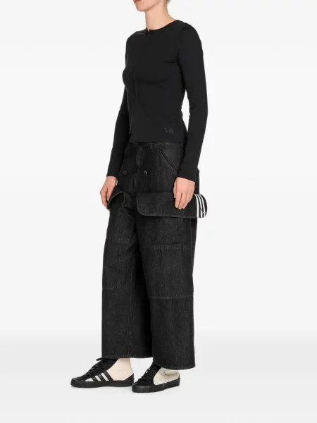 Lung tricou Y-3 negru