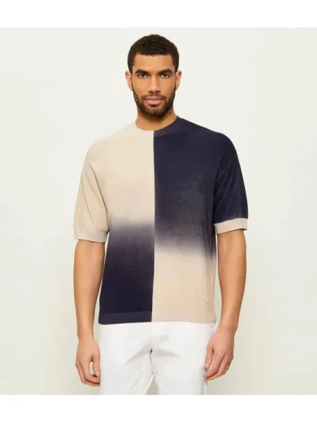 Pulover Emporio Armani cu guler înalt