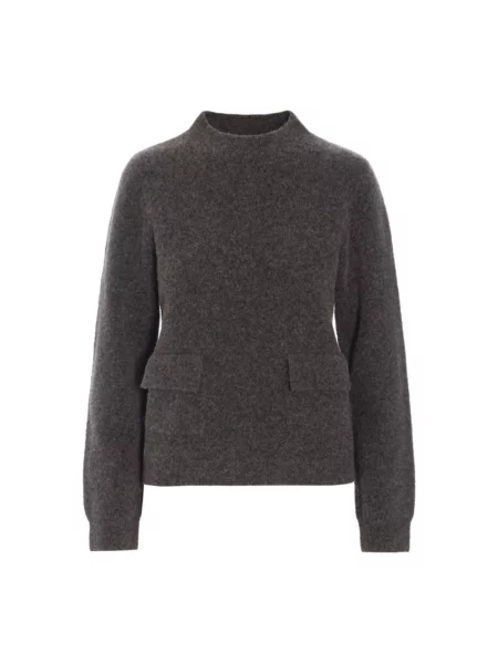 Sweter Bitte Kai Rand wełniany elegancki szary