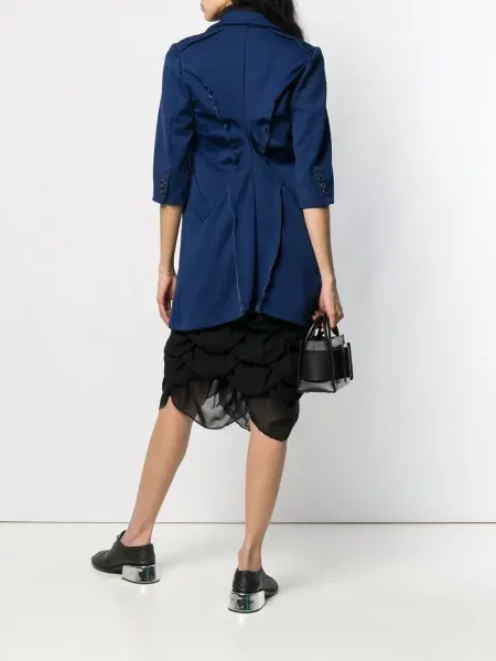 Kabát Comme Des Garçons Pre-owned modrý