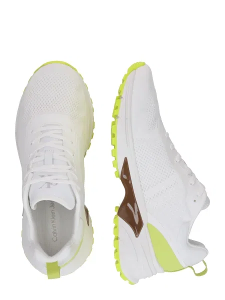 Calvin Klein Jeans Sneakers Hike Runner Tech Knit alb