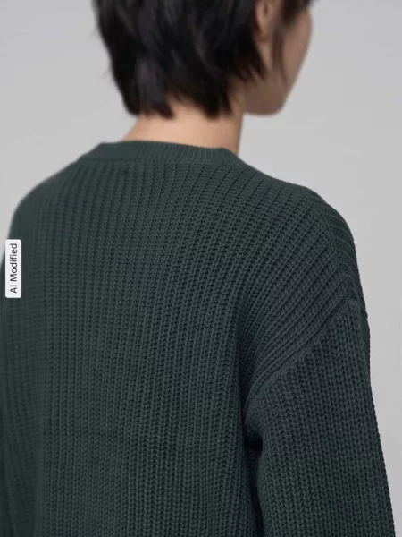 Kurtka z dzianiny o kroju relaxed fit z jednorzędową listwą guzikową model ‘LEA’ Vero Moda