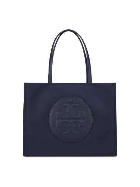 Shopperka Tory Burch niebieska