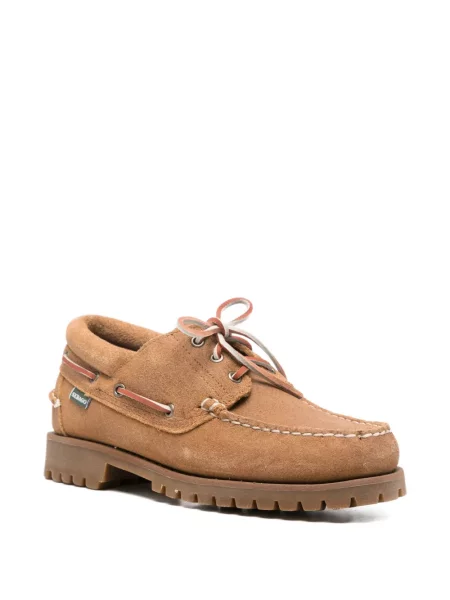 Fűzős szarvasbőr loafer Sebago barna