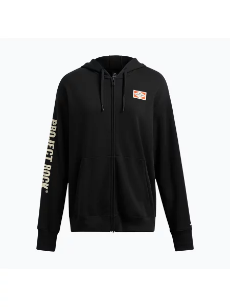 Bluza Under Armour Project Rock HWT black/silt/team orange Full Zip Hard at Work black/silt/team orange czarna