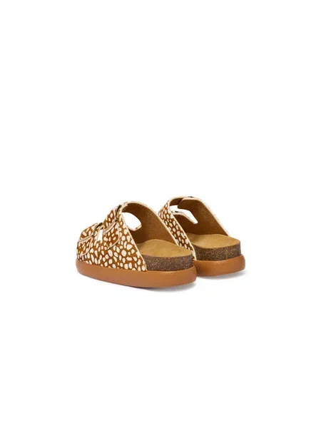 Papucs Scholl Noelle Chunky barna