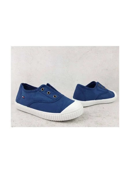Gyerek sneaker Tommy Hilfiger kék