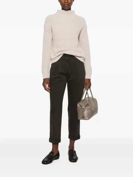 Pantaloni Peserico maro