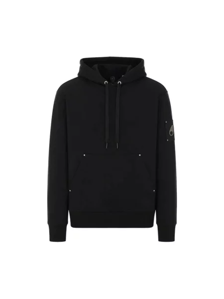 Bluza z kapturem Moose Knuckles z kapturem czarna