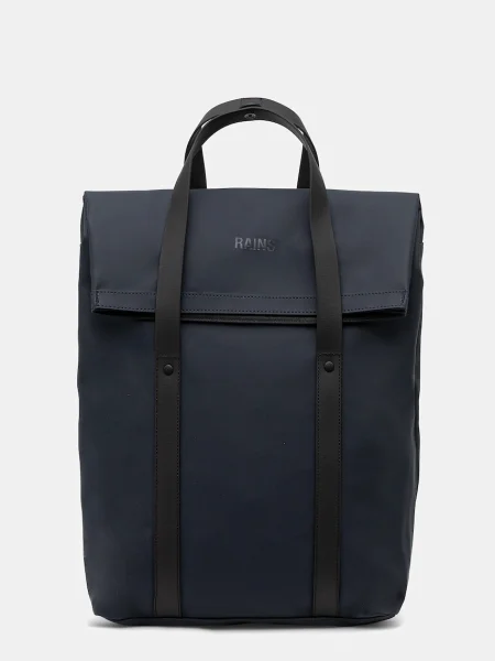 Раница Rains 2 Way Tote Backpack голям с изчистен дизайн тъмносиньо