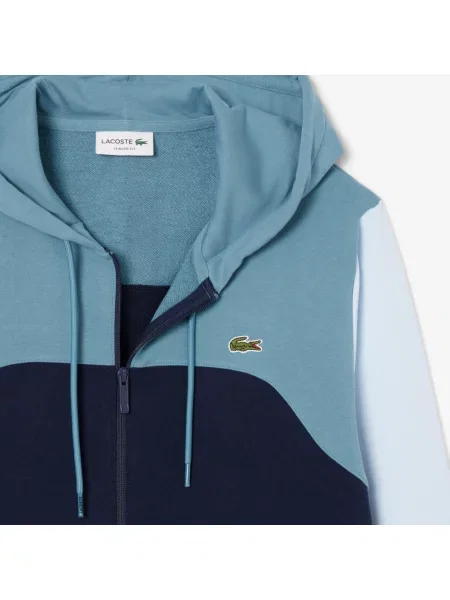 Толстовка Lacoste голубая