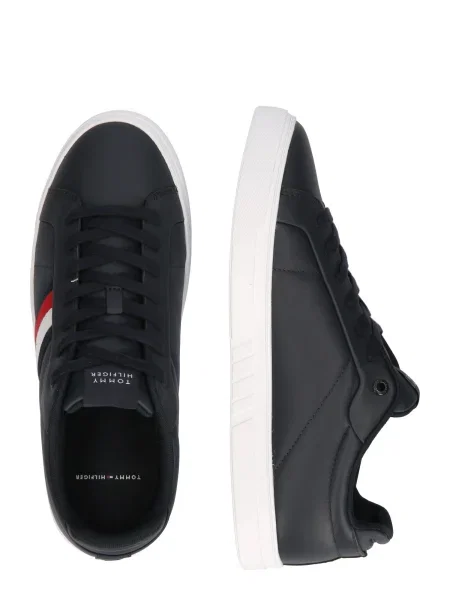 Tommy Hilfiger Tenisice ICON COURT LTH STRIPES plava