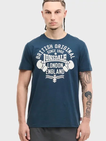 Футболка Lonsdale синя