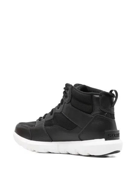 Sneakerși Sorel cu șireturi din dantelă negru