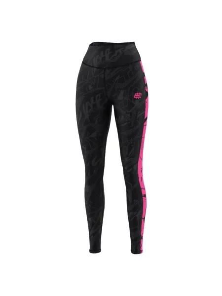 Legginsy sportowe z wysokim stanem EXTREME HOBBY NEO różowe