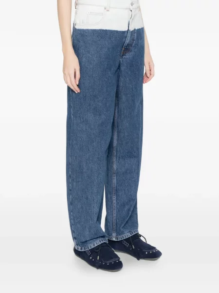 Jeansy Marni gradientowe niebieskie