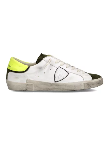 Buty do tenisa Philippe Model zamszowe do tenisa białe
