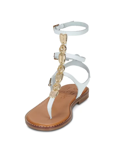 Sandále Oh My Sandals biela