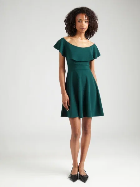 WAL G. Rochie de cocktail STACEY închis verde