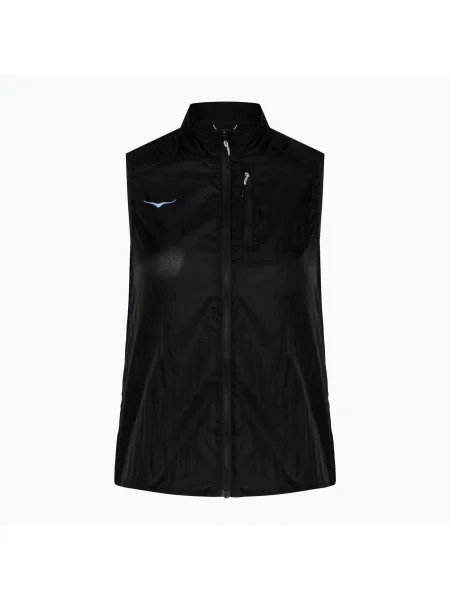 Дамска жилетка за бягане HOKA Skyflow Vest black черно