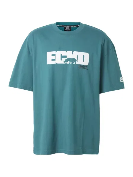 Ecko Unlimited Tričko Frsh světle zelená / černá bílá