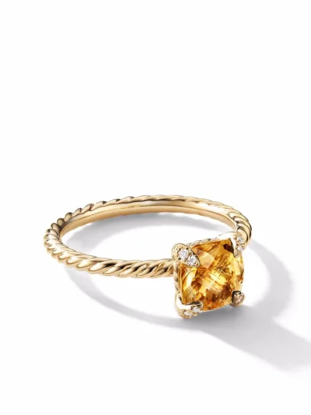 Inel David Yurman galben