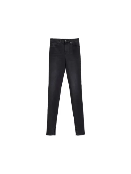 Skinny jeansy skinny Gucci czarne