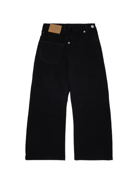 Dětské straight fit džíny Mm6 Maison Margiela černé