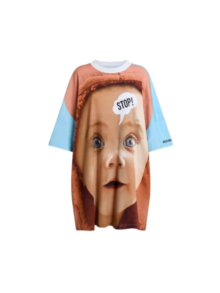Sukienka Moschino z nadrukiem