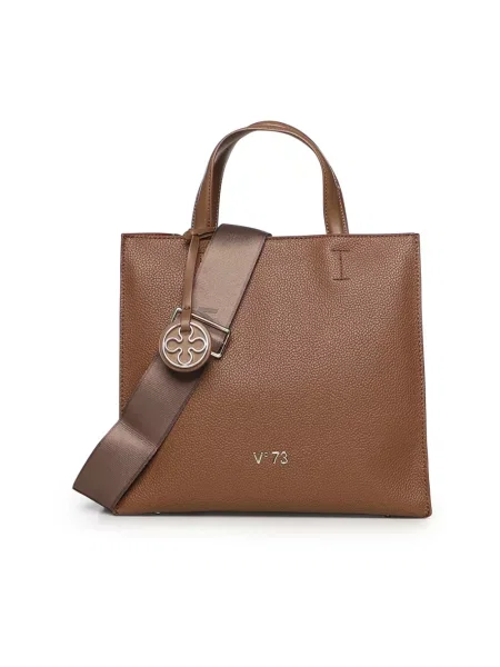 Shopperka V73 brązowa