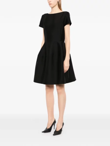 Rochie mini Jnby cu decolteu barcă negru