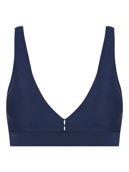 Sutien Lygia & Nanny cu decolteu în V albastru