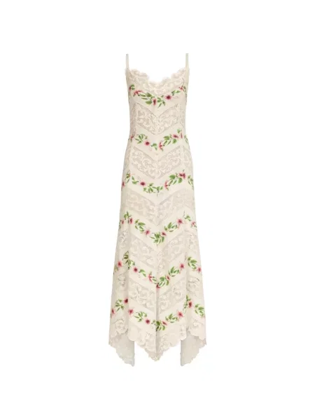Rochie Oscar De La Renta cu dungi din poplin