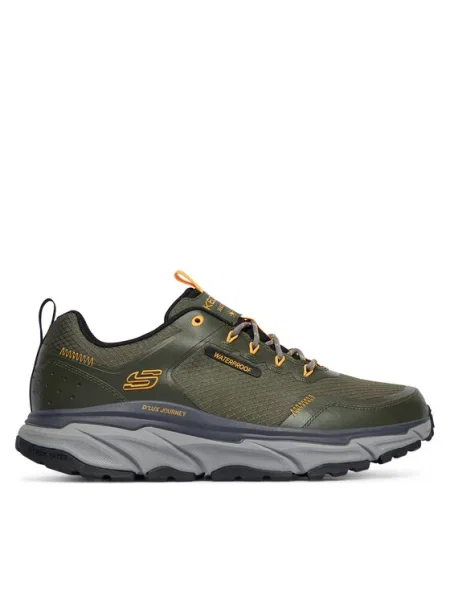 Ниски обувки Skechers каки