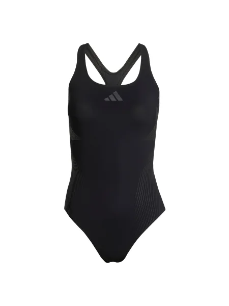 ADIDAS PERFORMANCE Costum de baie sport Lanelux gri negru