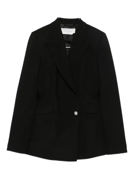 Sacou Gabriela Hearst de lână negru