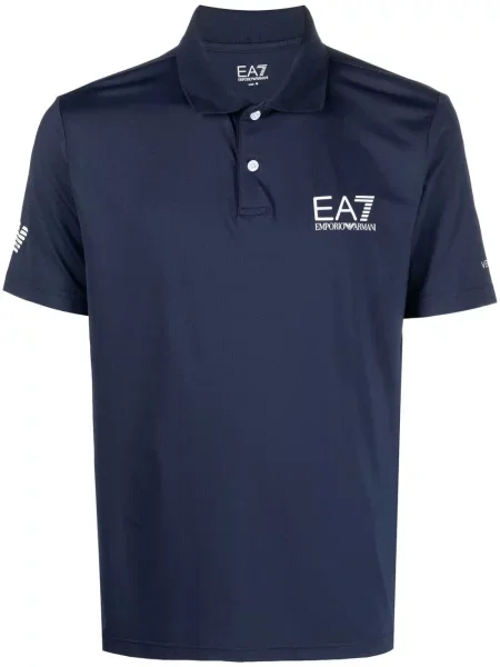 Polo Ea7 Emporio Armani cu imagine albastru