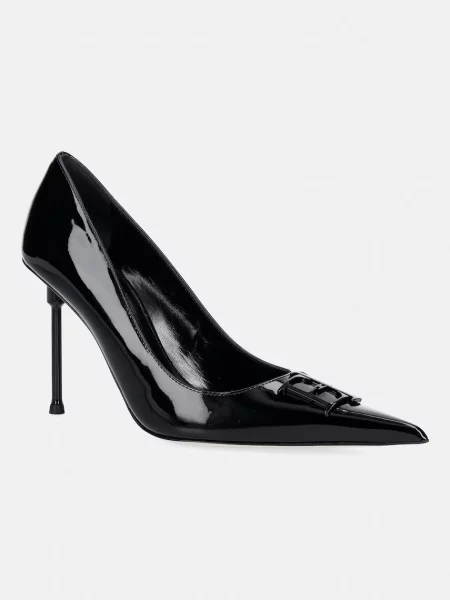 Elisabetta Franchi pantofi cu stiletto din piele negru
