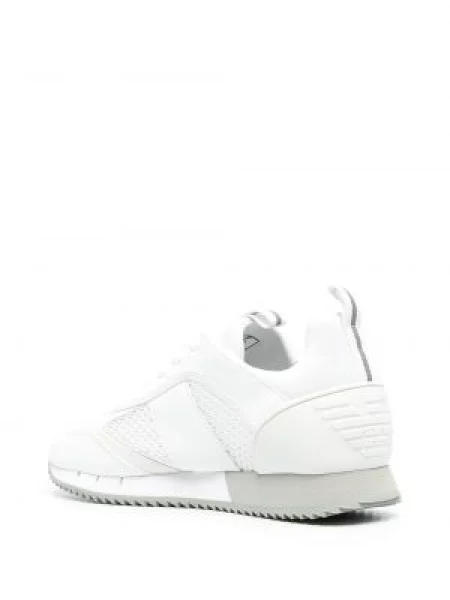 Pruhované tenisky Ea7 Emporio Armani bílé