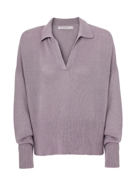 TATUUM Pulover IVA lila