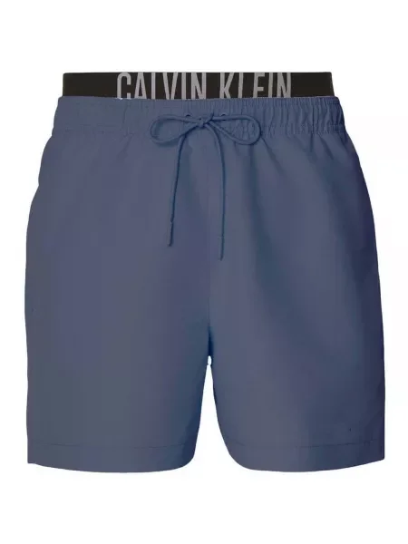 Férfi Calvin Klein Intense Power Medium Double WB grisaile fürdőruha. Méret: S kék