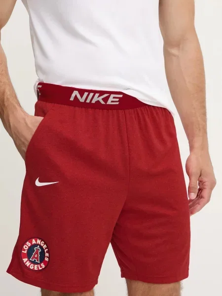 Tréninkové šortky Nike Los Angeles Angels červená