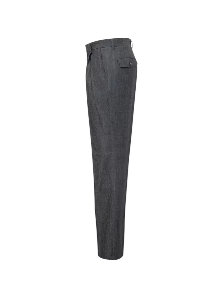Pantaloni Boss de lână gri