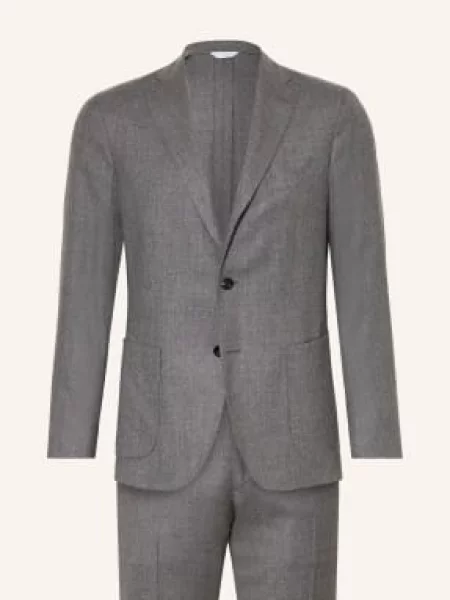 Boglioli Oblek Extra Slim Fit tmavě šedá