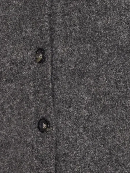 Cardigan Roberto Collina cu decolteu în V gri